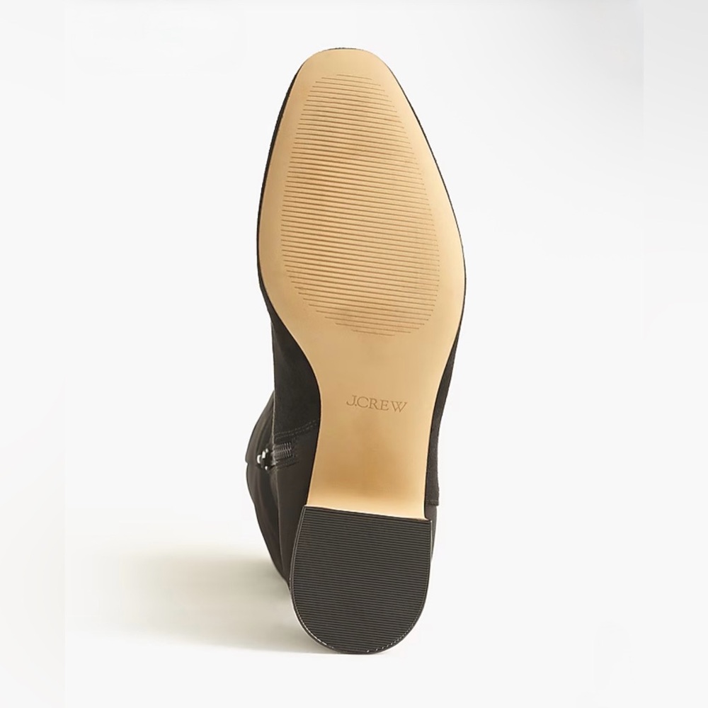 J.Crew Black Knee-high heeled boots - Picture 5 of 5